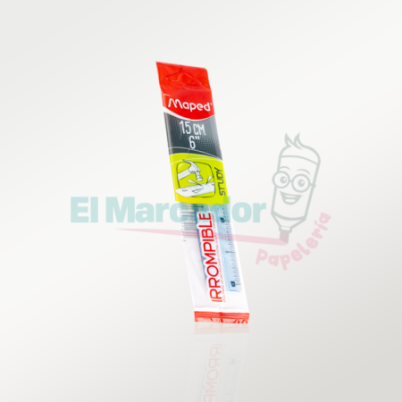 REGLA PLASTICA STUDY DE 15 CM - MAPED