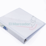 CARPETA 3 AROS 1 1/2" BLANCA (T/CARTA)