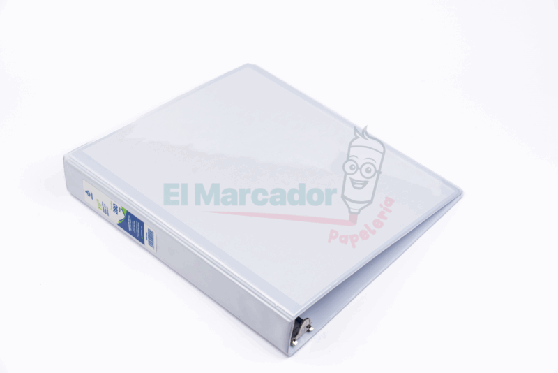 CARPETA 3 AROS 1 1/2" BLANCA (T/CARTA)