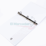 CARPETA 3 AROS 1 1/2" BLANCA (T/CARTA) - Image 2