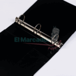 CARPETA 3 AROS 2" NEGRA - Image 2