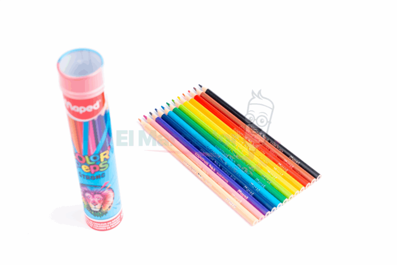 CREYONES STRONG/TUBO METALICO X12-MAPED
