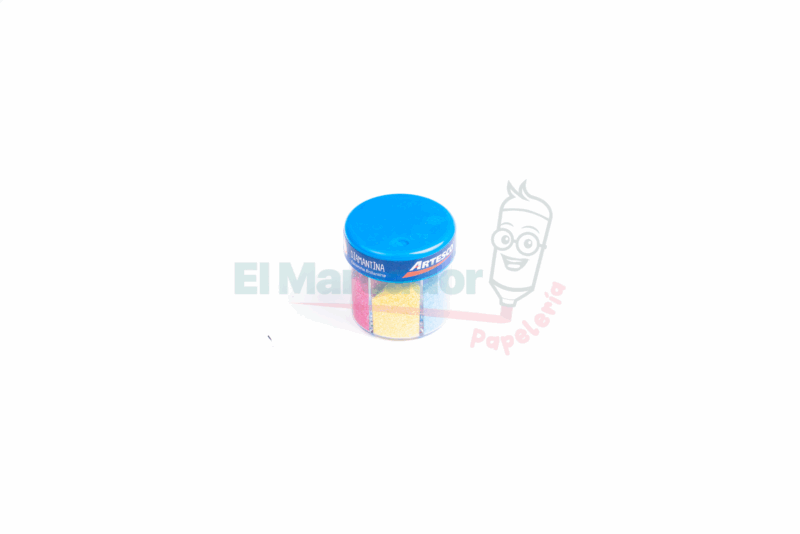 ESCARCHA EN DISPENSADOR X 6 COLORES SURTIDOS - ARTESCO - Image 2