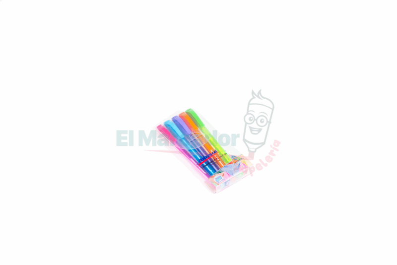 ESTUCHE DE BOLIGRAFOS SEMIGEL TRIMAX 32M 5 PCS-ARTESCO