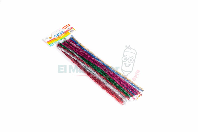 LIMPIA PIPAS CHENILLE METALIZADO - CRISVI
