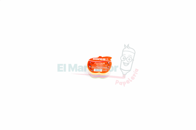 BLOCK DE NOTA 250H MANZANA 7X7 5 COLORES