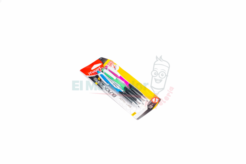 PORTAMINA BLACK PEPS ROSADO 0,7 MM - MAPED