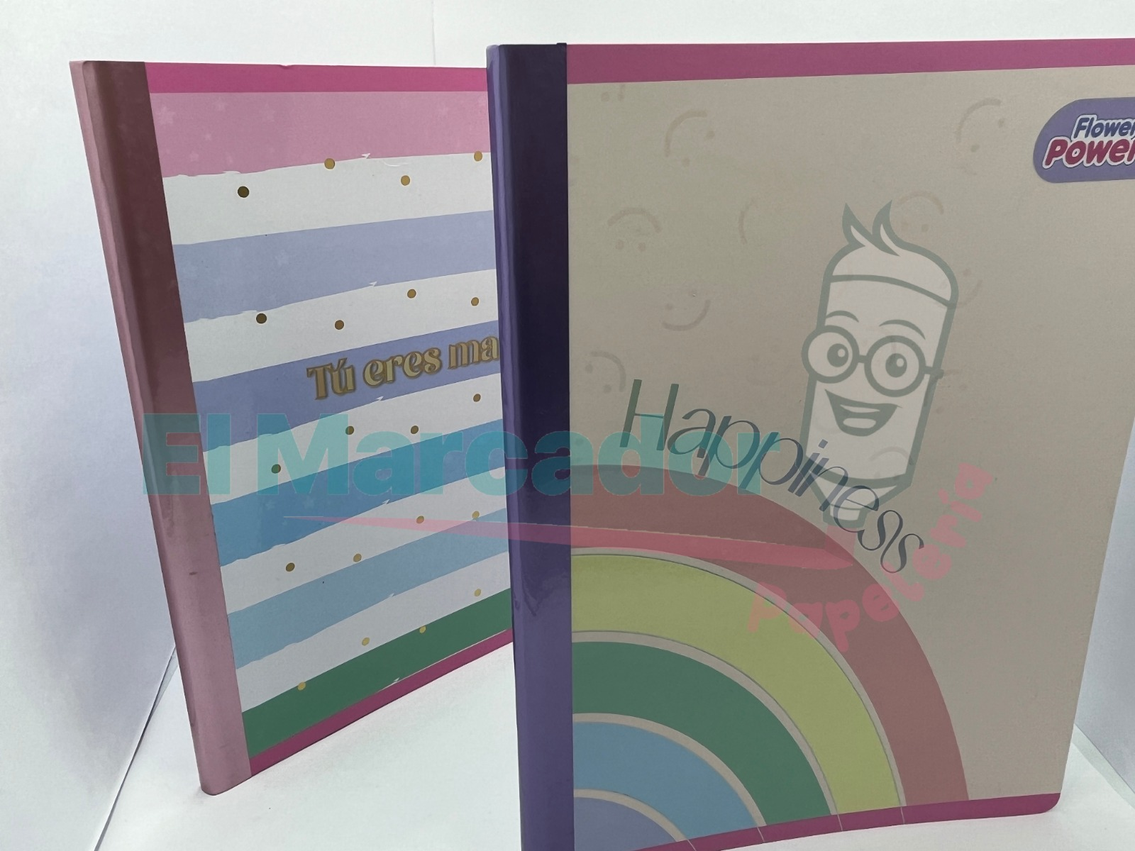 LIBRETA EMPASTADA CUADRO X 100 HOJAS FLOWERS- PRIMAVERA - Image 4