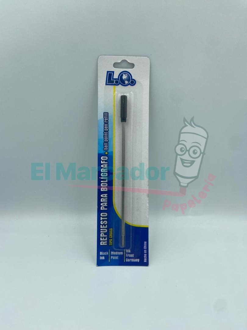 REPUESTO P/BOLIGRAFO CROSS NEGRO -L.O