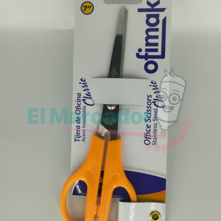 TIJERA ACERO INOXIDABLE 7- OFIMAK