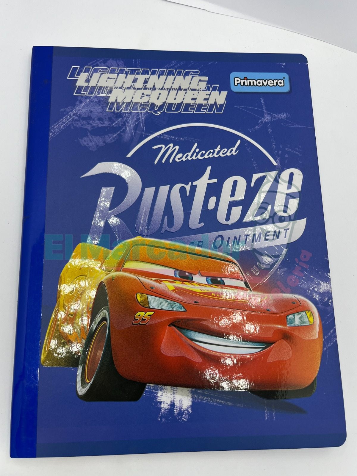 LIBRETA EMPASTADA 1 LINEA X 100 HOJAS CARS - PRIMAVERA