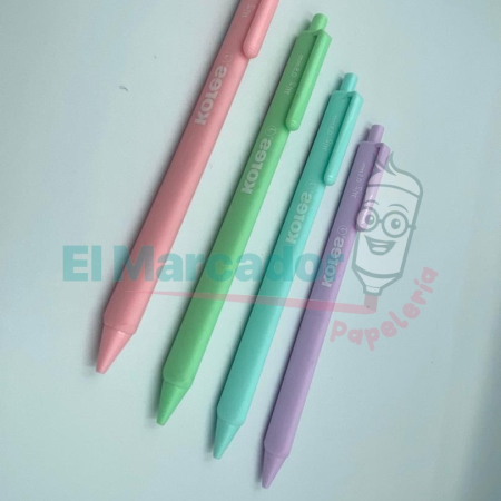 PORTAMINA TRIANGULAR  M2 0,5 . COLOR PASTEL -KORES