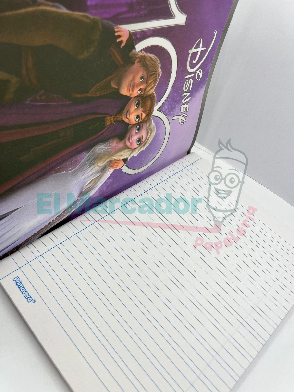 LIBRETA EMPASTADA DOBLE LINES X 100 HOJAS DISNEY - PRIMAVERA