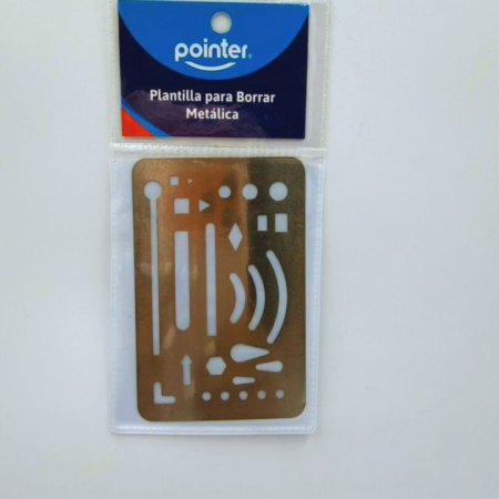 PLANTILLA PARA BORRAR METALICA- POINTER
