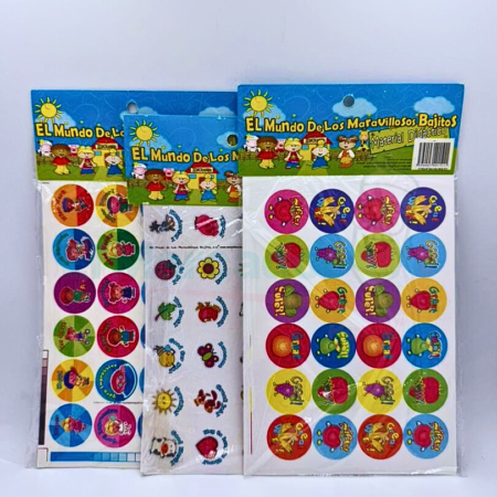 ETIQUETAS ESCOLARES EN INGLES -MUNDO BAJITO