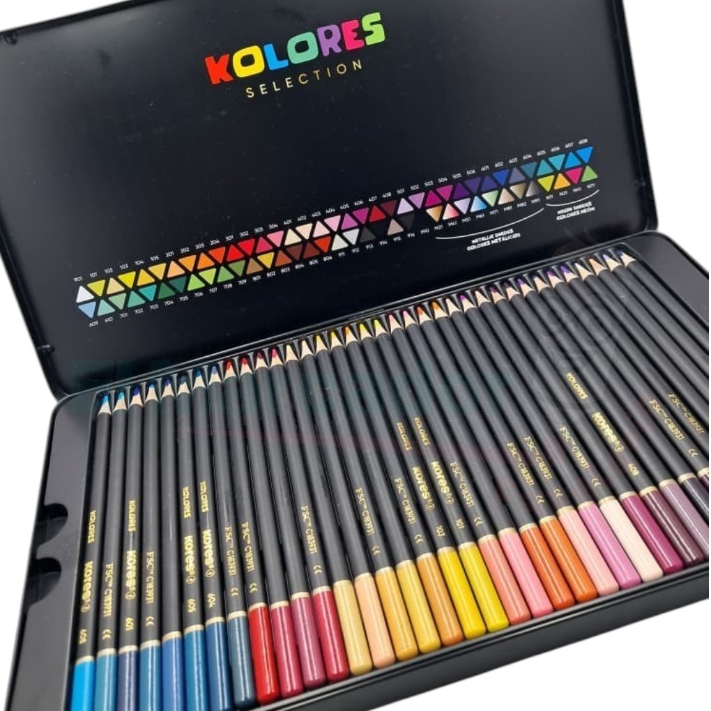 CREYONES ESTUCHE METAL X 72 - KORES - Image 2