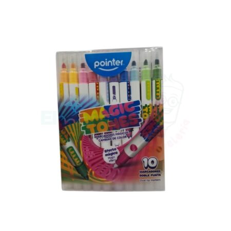 ESTUCHE MARCADORES MAGICOS TONES - POINTER