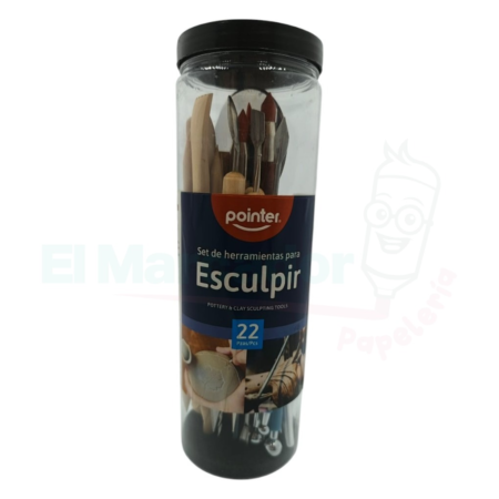 SET HERRAMIENTAS PARA ESCULPIR 22PZAS - POINTER